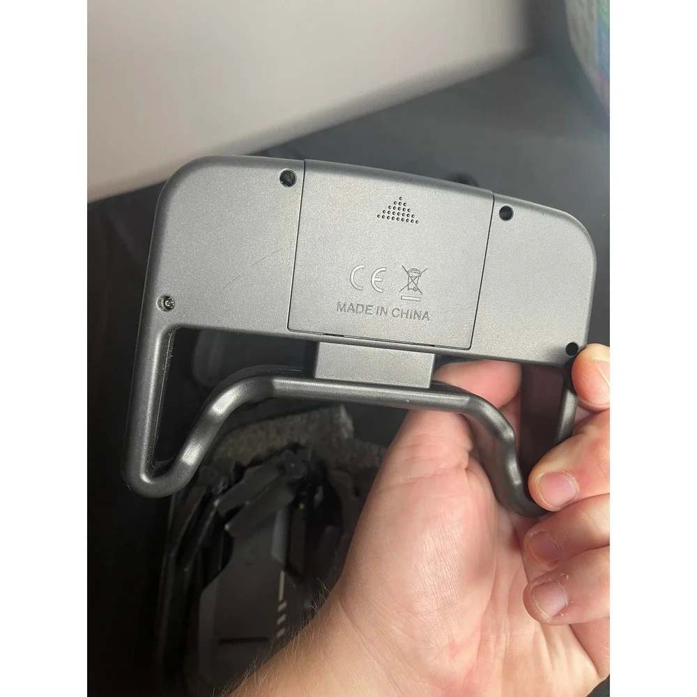 Foldable Mini Quadcopter Drone with Remote Controller and Carrying Case Gray